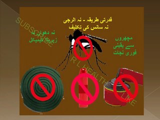 Machar bhagany ka qudrtati  tareqa, alerji sy pak, 100% result, chemical free. Machron sy nijat .Mosquitos solution by phenyle