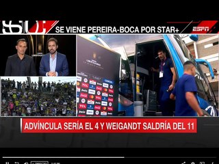 Despues de italia vs españa, la previa de boca vs pereira en colombia.