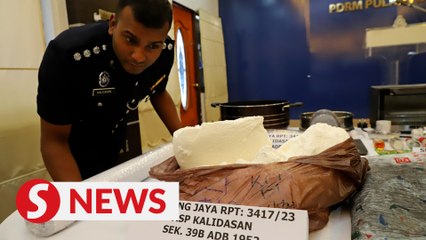 Penang cops nab serial drug offender, this time for allegedly processing heroin