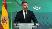 Abascal celebra el adelanto electoral después de 