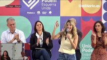 Yolanda Díaz, en la Comunitat Valenciana: pide el voto a Podemos en la Generalitat y apoyo a Compromís en el Ayuntamiento