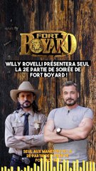 FORT BOYARD : Willy Rovelli présentera seul la 2e partie de soirée de l'émission !