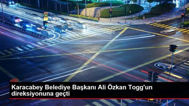 Karacabey Belediye Başkanı Ali Özkan Togg'un direksiyonuna geçti