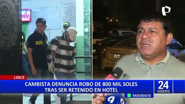 Lince: capturan a dos sujetos involucrados en secuestro y robo a cambista