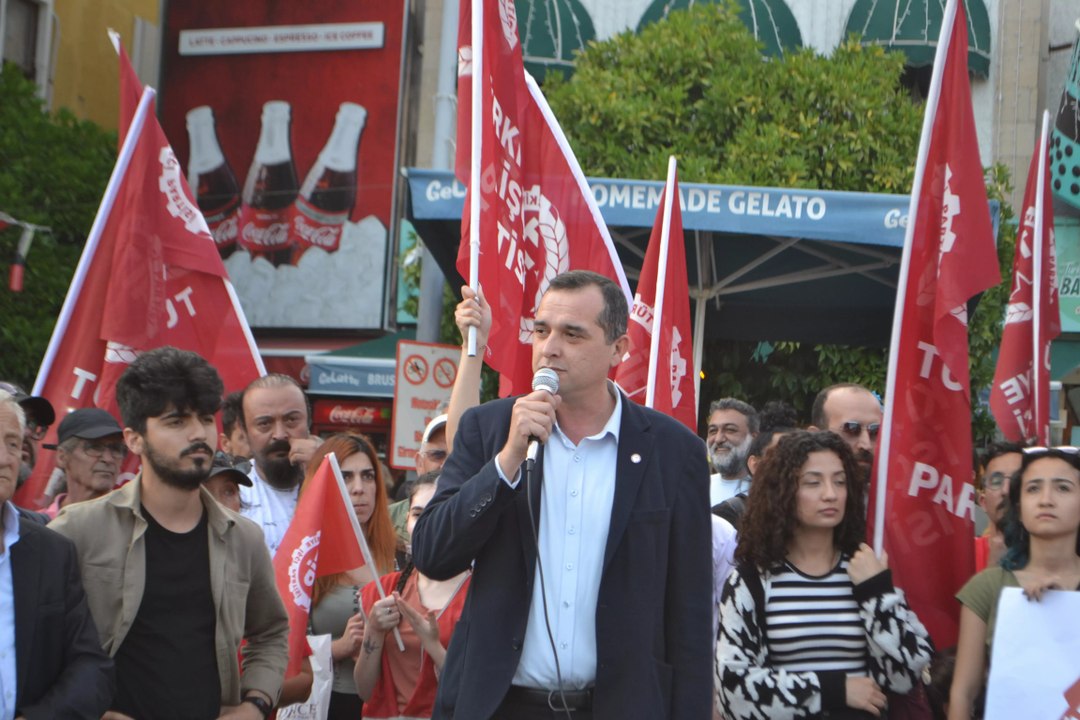 TİP Antalya’da Kemal Kılıçdaroğlu’na oy istedi