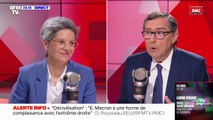 Sandrine Rousseau choquée par une question du remplaçant d'Apolline de Malherbe sur BFMTV