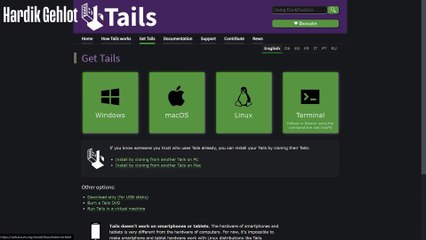 Most Secure Portable OS | Tails OS