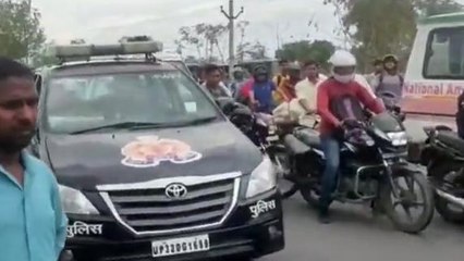 बाराबंकी: दो बाइक में हुई जोरदार भिड़ंत एक बालिका की मौत तीन अन्य गंभीर घायल