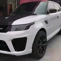 Download Video: Auto Facelift Refit Body Kit For Land Rover Range Rover Sport 2014-2017 Upgrade To Racing 2020 Svr Style Bumper Accessory - Buy Bodykit For Range Rover Sport 2014 2015 2016 2017 Upgrade To Racing 2020 Svr Style Front+rea