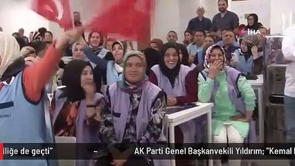 AK Parti Genel Başkanvekili Yıldırım: "Kemal Bey şu an mevsimlik milliyetçiliğe de geçti"