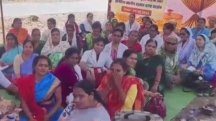 राजगढ़: 12 सूत्रीय मांगों को लेकर स्वास्थ्यकर्मियों की हड़ताल, सेवाएं हुई बदहाल..