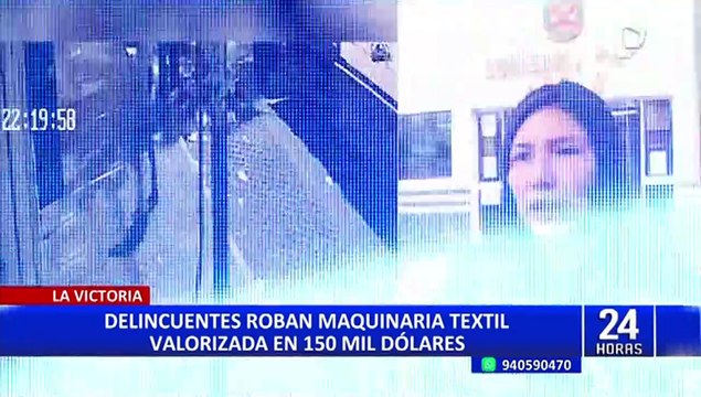 La Victoria: roban 40 máquinas de coser valorizadas en 150 mil dólares