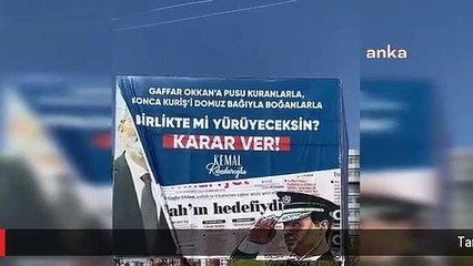 Tarsus Belediye Başkanı Bozdoğan'dan Gaffar Okkan Pankartının Kaldırılmasına Tepki: "Biat Kültürünün Yarattığı Karanlık Düzeni Aklama Uğruna...