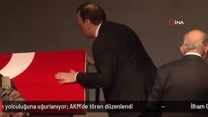 İlham Gencer son yolculuğuna uğurlanıyor: AKM'de tören düzenlendi