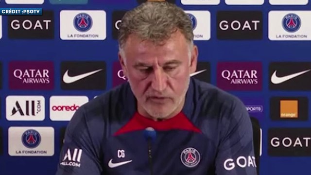 Christophe Galtier satisfait de la saison de Messi