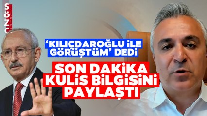 Download Video: 'Kılıçdaroğlu ile Görüştüm' Özgür Erdursun Son Dakika Kulis Bilgisini Paylaştı