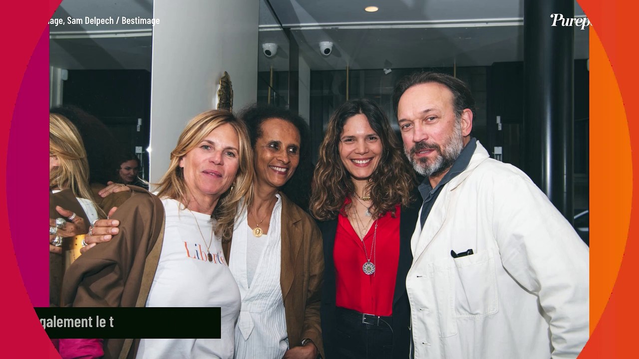 Marc Lavoine et Sarah Poniatowski : Leur adolescent Roman s'éclate en famille devant Vincent Pérez amoureux