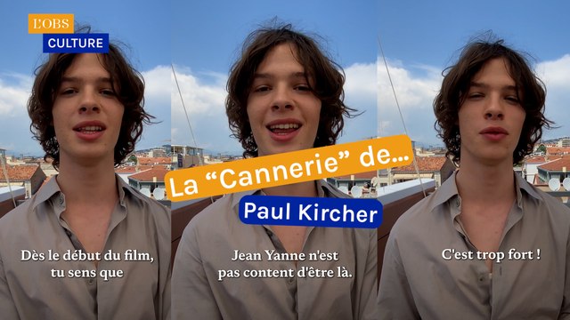 Paul Kircher à Cannes pour le Règne animal : son anecdote sur le festival