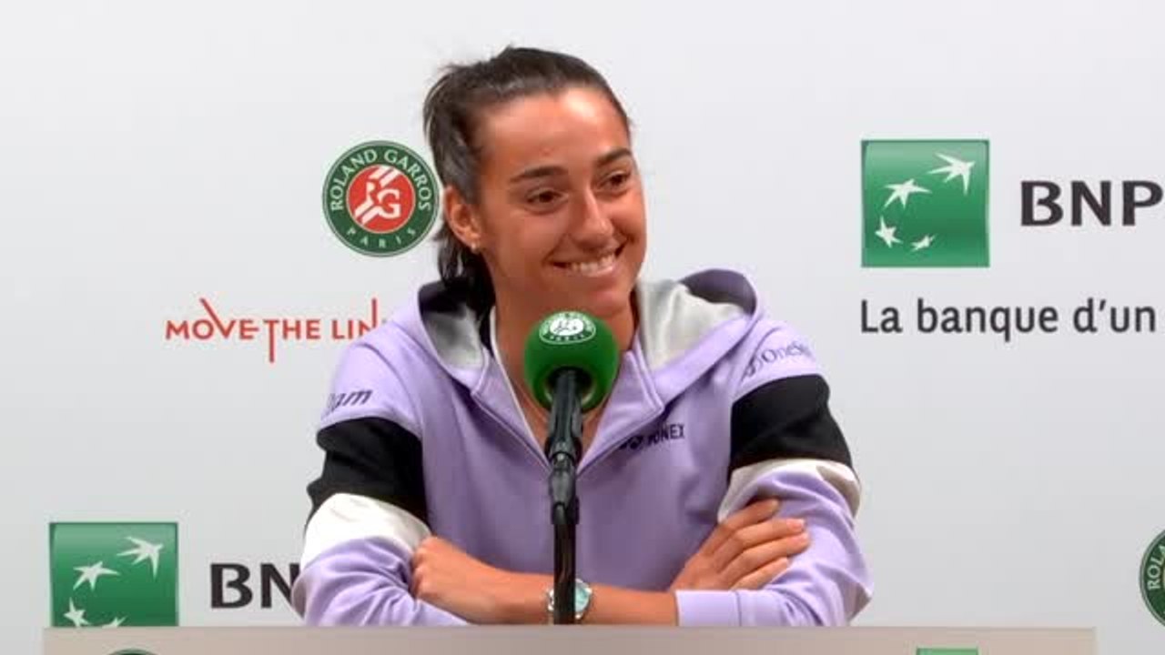 Roland-Garros - Garcia : "L'ambition finale, c'est toujours gagner"