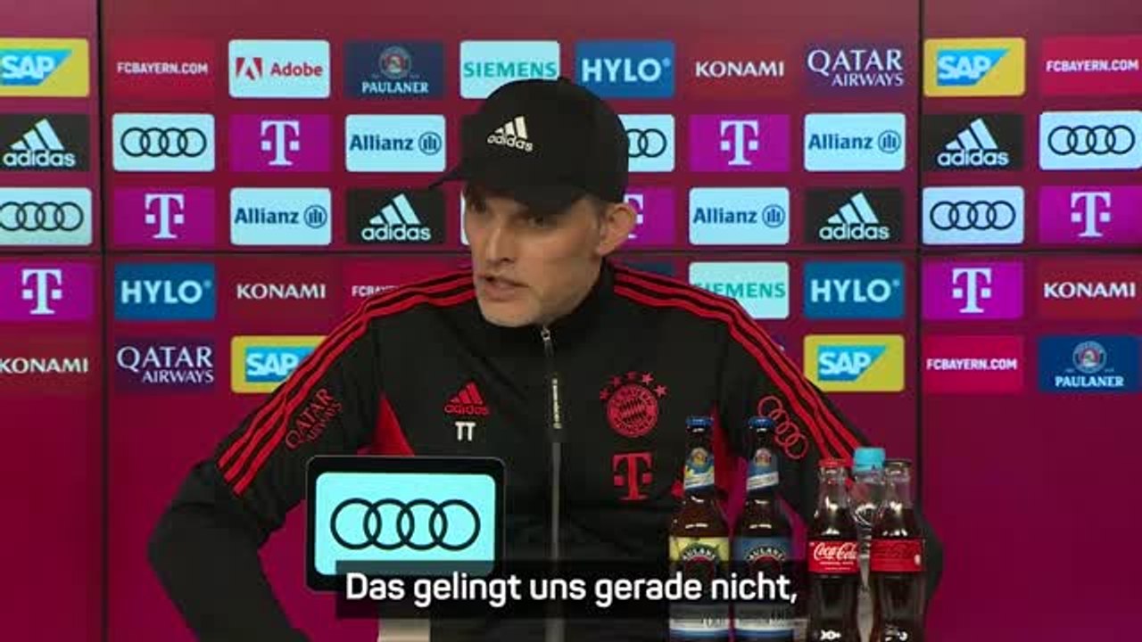 Tuchel: 'Sind nicht zufrieden wie wir spielen'