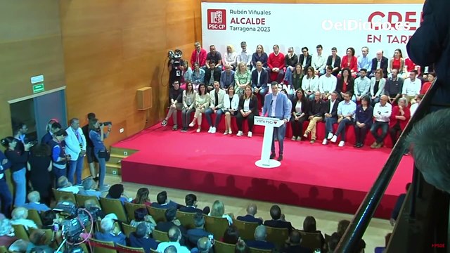 Pedro Sánchez en Tarragona: Os pido que vayamos en masa a votar al PSOE