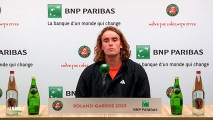 Roland-Garros 2023 - Stefanos Tsitsipas : “I am at the turning point of my career”