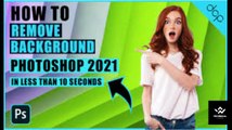 Blur Photo Background in Photoshop | Background blur in Photoshop | How to blur photo in Photoshop