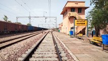 अंधड़ में दिल्ली-मुंबई रेलवे लाइन पर कापरेन में टूटे बिजली के तार