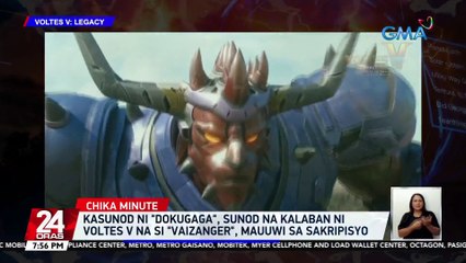 Kasunod ni "Dokugaga", sunod na kalaban ni Voltes V na si "Vaizanger", mauuwi sa sakripisyo | 24 Oras