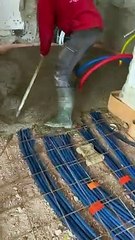 Réglage du béton au laser