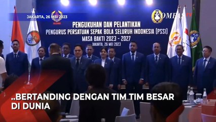 Erick Thohir: Indonesia Vs Argentina, Tes Nyali Timnas