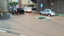 237 litros por metro cuadrado en pocas horas dejan graves inundaciones en Benicasim