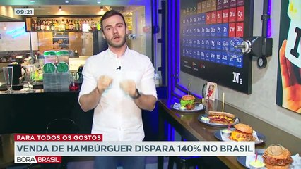 Venda de hambúrguer dispara 140% no Brasil 26/05/2023 10:22:28