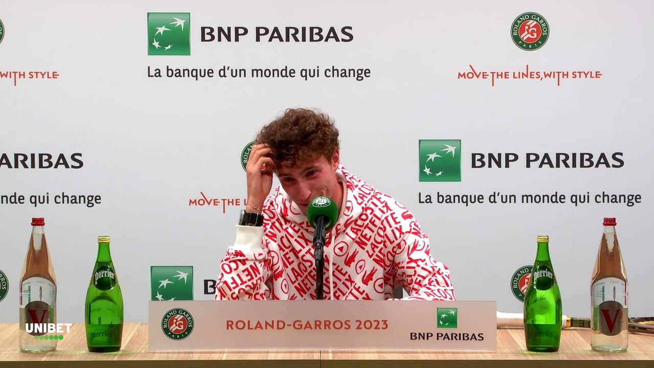 Roland-Garros 2023 - Ugo Humbert : "La terre battue et moi ? Je ne comprends pas trop en fait (rires)"
