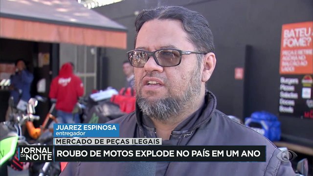 Mercado de peças ilegais: roubo de motos explode no país em um ano 26/05/2023 10:53:14