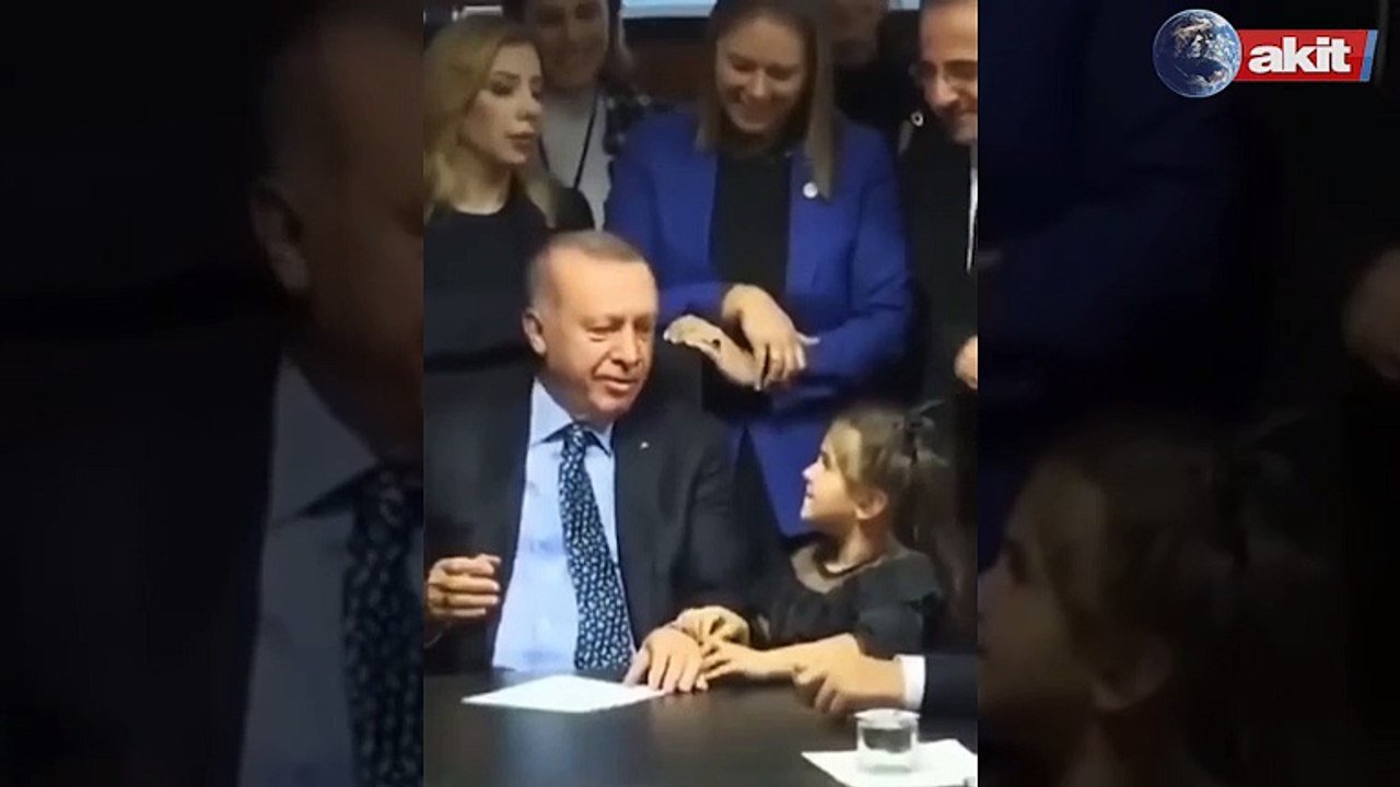 Çocuk öyle bir şey söyledi ki! Erdoğan ne yapacağını şaşırdı
