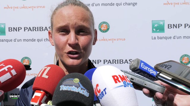 Roland-Garros 2023 - Fiona Ferro : On peut dire que c'est une renaissance et je me suis prouvée que j'étais capable