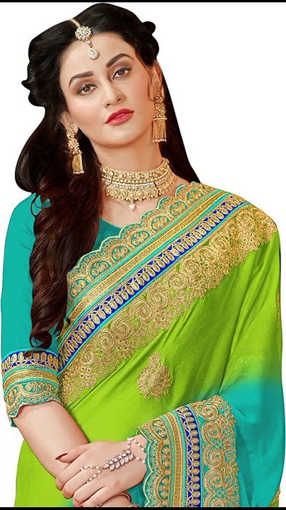 Green Saree