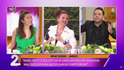 Antidepresan'da ısrar eden Nihat Doğan saniyeler içinde dönüşü