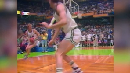 This Date in NBA History: Larry Bird steals inbounds pass and passes to Dennis Johnson for game winning layup in 1987