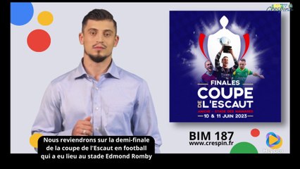 La Bimensuelle 187 (Crespin Tv) Brocante, Pêche, Foot, Sportives & Médailles