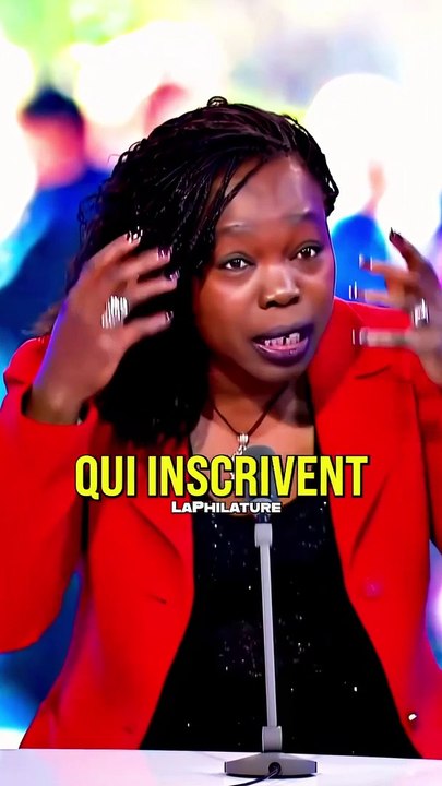 Des paroles sages. Merci Fatou Diome
