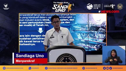 Sandiaga Uno Sebut Konser Coldplay Jadi yang Paling Fenomenal Tahun Ini