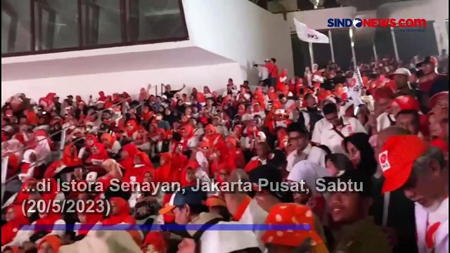 Hadir di Milad PKS ke-21, Anies Baswedan Diteriaki ‘Presiden’ oleh Relawan