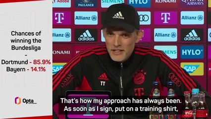 Tuchel will blame himself if Bayern go trophyless this season