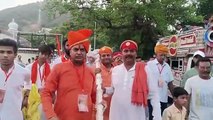 Video...राम दरबार प्राण प्रतिष्ठा महोत्सव के तहत निकाली शोभायात्रा