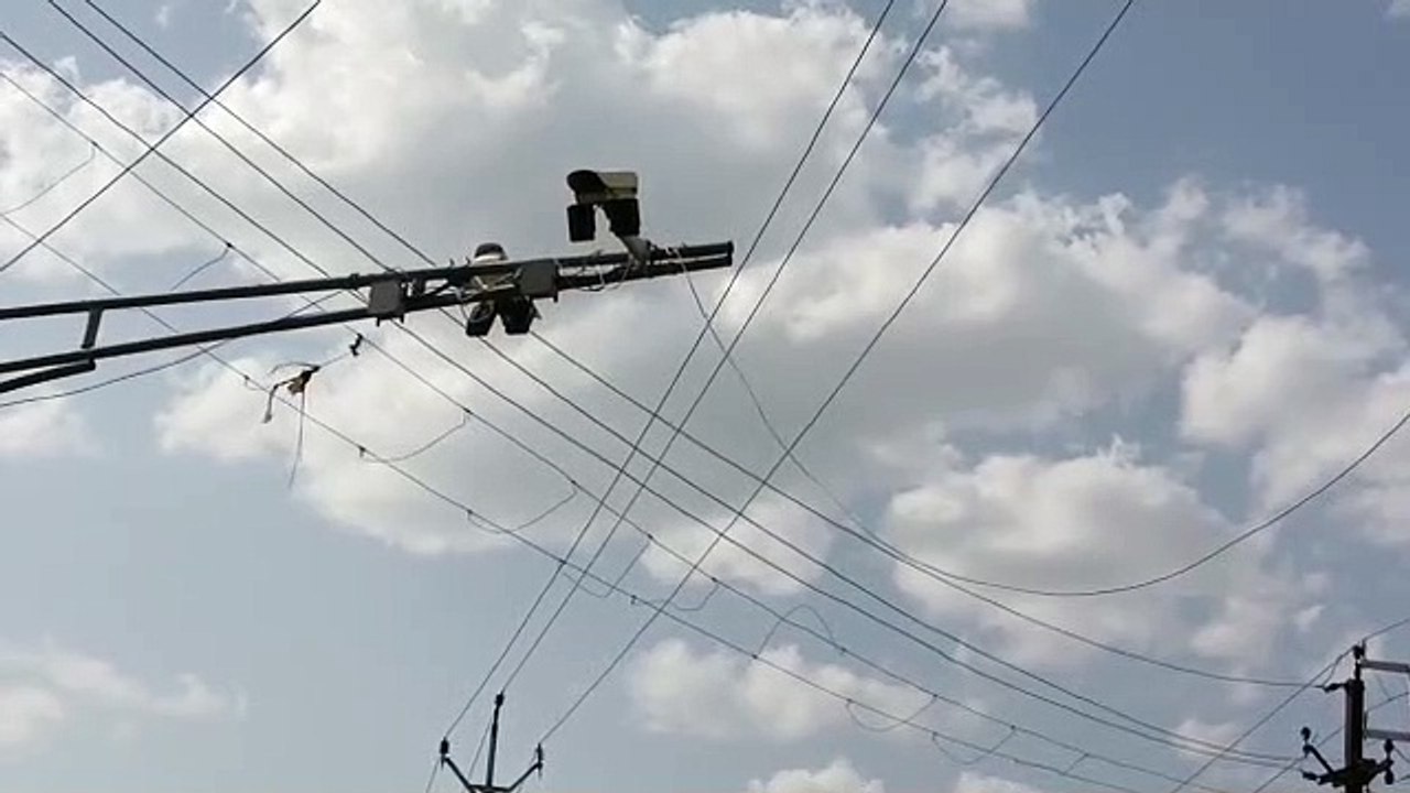 The location of CCTV cameras got messed up in the storm, the repair wo