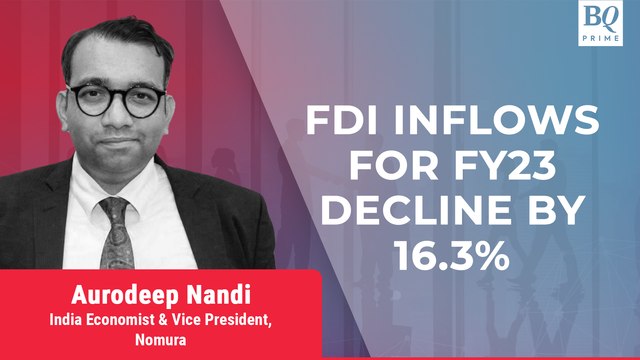 FY23 FDI Inflows Decline On Weak Global Cues