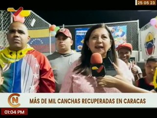 FONA y Alcaldía de Caracas entregaron cancha deportiva "13 de Abril" en la parroquia Altagracia