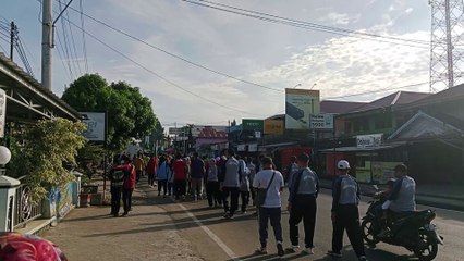 Kegiatan Jalan Santai Sebagai Kenangan